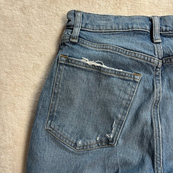 Abercrombie & Fitch Womens 90s Straight Ultra High Rise Demin Jeans Size 29/8R - Picture 9 of 16